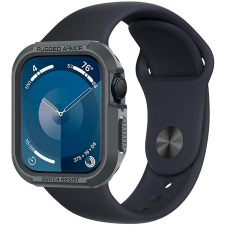 Spigen Rugged Armor Dark Gray Apple Watch 45mm/44mm okosóra kellék