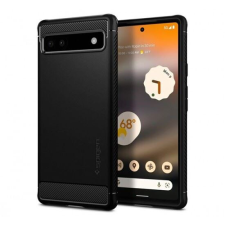 Spigen Rugged Armor Google Pixel 6a tok matt fekete (ACS04476) tok és táska