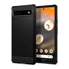 Spigen Rugged Armor Google Pixel 6a tok Matte Black fekete tok és táska