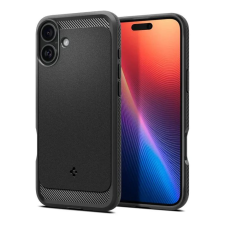 Spigen Rugged Armor Magfit iPhone 16 tok fekete (ACS08214) tok és táska