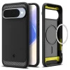 Spigen Rugged Armor MagFit Pixel 10 / Pixel 10 Pro tok, MagSafe, Matte Black, fekete
