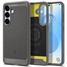Spigen Rugged Armor MagFit Samsung Galaxy S25 tok, Marble Gray tok és táska