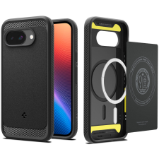 Spigen Rugged Armor MagSafe Matte Black Google Pixel 9a tok és táska