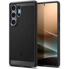 Spigen Rugged Armor MagSafe Matte Black Samsung Galaxy S 2025 Ultra tok tok és táska