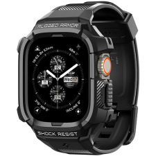 Spigen Rugged Armor Pro Black Apple Watch Ultra 2/Ultra 49mm okosóra kellék