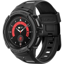 Spigen Rugged Armor Pro, black - Samsung Galaxy Watch5 Pro 45mm (8809811867268-ACS05301) okosóra kellék