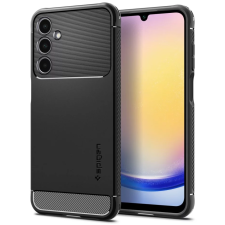 Spigen Rugged Armor Samsung Galaxy A25 5G Tok - Fekete (ACS06831) mobiltelefon kellék