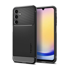 Spigen Rugged Armor Samsung Galaxy A25 Matte Black tok fekete tok és táska