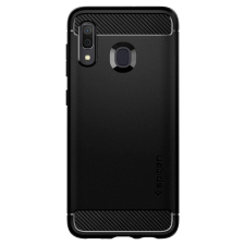 Spigen Rugged Armor Samsung Galaxy A30 hátlaptok fekete (617CS26243) (617CS26243) - Telefontok tok és táska