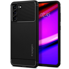 Spigen Rugged Armor Samsung Galaxy S21 FE 5G fekete tok tok és táska
