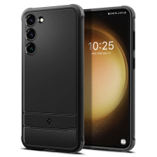 Spigen RUGGED ARMOR Samsung Galaxy S23 matt fekete tok tok és táska