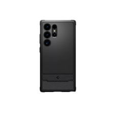 Spigen Rugged Armor Samsung Galaxy S24 Ultra Hátlapvédő Tok - Fekete (ACS07286) tok és táska