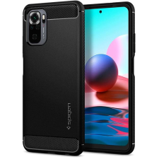 Spigen Rugged Armor Xiaomi Redmi Note 10/10S fekete tok tok és táska