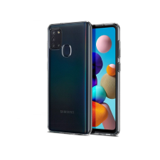 Spigen Samsung A217F Galaxy A21s ütésálló hátlap - Spigen Liquid Crystal - átlátszó tok és táska
