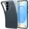 Spigen Samsung S25 Plus Spigen Liquid Crystal Szilikon Telefonvédő Ütésállóság, Légpárnás Sarok, Sötétszürke (ACS08975)