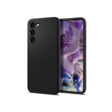 Spigen Samsung SM-S916 Galaxy S23+ ütésálló hátlap - Spigen Liquid Air - fekete tok és táska