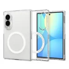 Spigen Samsung Z Fold8 SPIGEN AIRSKIN szilikon telefonvédő ütésállóság, MagSafe, FEHÉR (ACS11952) tok és táska