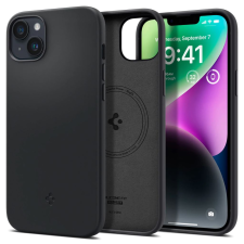 Spigen Silicone Fit (MagFit) Apple iPhone 14 Plus tok fekete (ACS04920) (ACS04920) - Telefontok tok és táska