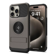Spigen Slim Armor Apple iPhone 15 Pro Gunmetal tok szürke tok és táska