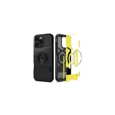 Spigen Slim Armor MagFit MagSafe kompatibilis tok Apple iPhone 16 Pro fekete tok és táska