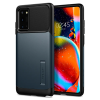 Spigen Slim Armor Samsung Galaxy Note 20 Metal Slate Ütélálló Tok - Sötét kék
