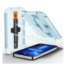 Spigen Slim EZ Fit Apple iPhone 13/13 Pro Edzett üvegkijelzővédő (2db) mobiltelefon kellék