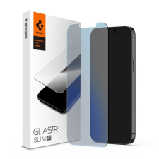 Spigen slim hd antiblue képerny&#337;véd&#337; üveg (2.5d, kék fény védelem, ultravékony, 0.2mm, 9h) átlátszó agl01470 mobiltelefon kellék