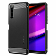 Spigen Sony Xperia 10 V Case Rugged Armor Black mobiltelefon kellék