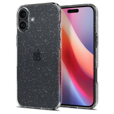 Spigen Telefontok iPhone 16 Plus - Spigen Liquid Crystal Glitter TPU átlátszó tok tok és táska