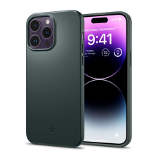 Spigen Thin Fit Apple iPhone 14 Pro Max Abyss Green tok, zöld tok és táska