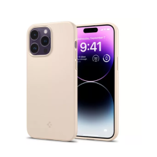 Spigen Thin Fit Apple iPhone 14 Pro Max Hátlapvédő tok - Bézs tok és táska