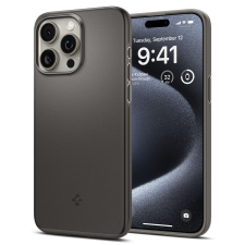 Spigen Thin Fit Apple iPhone 15 Pro Tok - Gunmetal (ACS06687) tok és táska