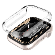Spigen Thin Fit Apple Watch 7/8/9 Tok - Átlátszó (41mm) okosóra kellék