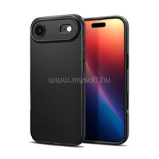 Spigen THIN FIT MAGSAFE műanyag telefonvédő (matt, ultravékony, kameravédő, MagSafe) FEKETE (ACS09916) tok és táska