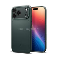 Spigen THIN FIT MAGSAFE műanyag telefonvédő (matt, ultravékony, kameravédő, MagSafe) SÖTÉTZÖLD (ACS09935) tok és táska