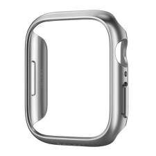 Spigen THIN FIT műanyag óra keret (közepesen ütésálló) SZÜRKE Apple Watch Series 7 45mm okosóra kellék