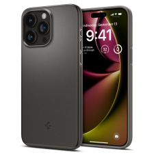Spigen Thin Fit tok iPhone 15 Pro - szürke tok és táska