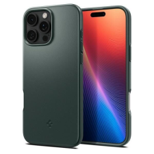 Spigen Thin Fit tok iPhone 16 Pro - sötétzöld tok és táska
