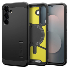 Spigen TOUGH ARMOR MAG MAGSAFE tok Samsung Galaxy S25 FE készülékhez fekete tok és táska