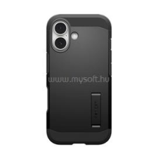 Spigen TOUGH ARMOR MAG T műanyag telefonvédő (ütésállóság, kitámasztó, MagSafe) FEKETE (ACS10391) tok és táska