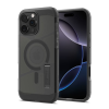 Spigen TOUGH ARMOR MAG T műanyag telefonvédő (ütésállóság, kitámasztó, MagSafe, matt) FEKETE Apple iPhone 16 Pro Max