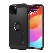 Spigen Tough Armor MagFit Apple iPhone 15 Plus MagSafe tok Fekete tok és táska
