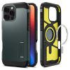 Spigen Tough Armor MagFit iPhone 16 Pro tok zöld-fekete (ACS08148)