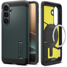 Spigen Tough Armor MagSafe Abyss Green Samsung Galaxy S26+ tok és táska