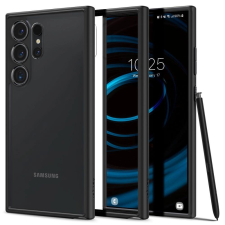 Spigen Ultra hibrid tok Samsung Galaxy S24 Ultra - matt fekete tok és táska