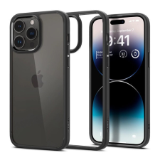 Spigen Ultra Hybrid Apple iPhone 14 Pro Max tok, Matte Black, fekete tok és táska