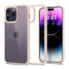 Spigen Ultra Hybrid Apple iPhone 14 Pro tok, Sand Beige, bézs tok és táska