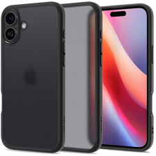 Spigen Ultra Hybrid Frost Black iPhone 16 tok tok és táska