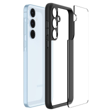 Spigen Ultra Hybrid Galaxy A55 5G tok átlátszó-fekete (ACS07529) tok és táska