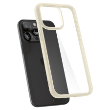 Spigen Ultra Hybrid iPhone 15 Pro tok átlátszó-bézs (ACS06712) tok és táska